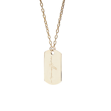 On The Flip Side Dog Tag