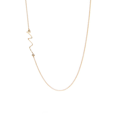 M is for Minimalist Necklace