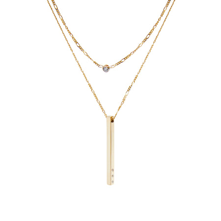 One Plus One Necklace